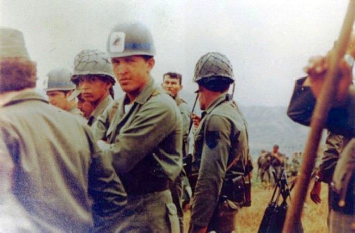 Уго Чавес в армии